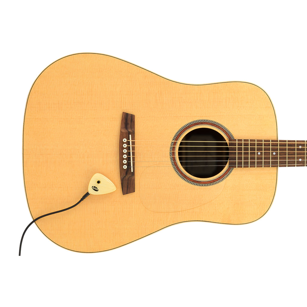 KNA AP-2 Portable surface-mounted piezo with volume control for variety of acoustic instruments