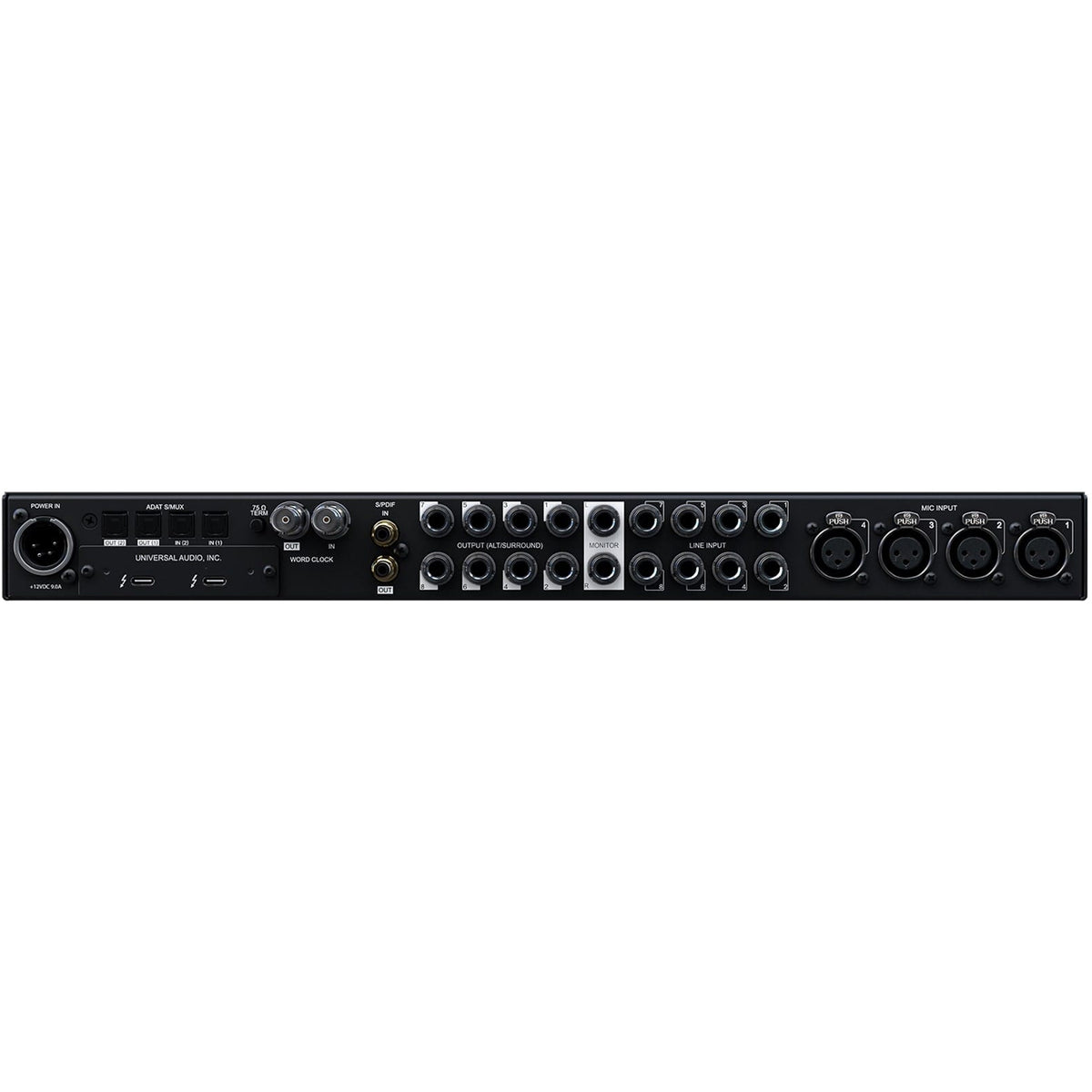 UNIVERSAL AUDIO APOLLO X8 HERITAGE EDITION 18 X 24 THUNDERBOLT 3 AUDIO INTERFACE
