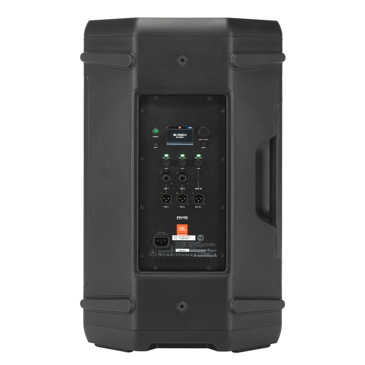 JBL PRX912 Professional Powered Two-Way 12-inch PA Loudspeaker Single