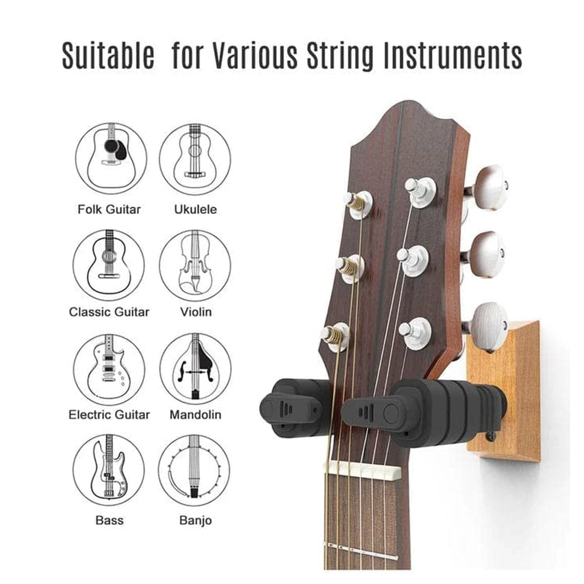 GALUX GH-110W Guitar Wall Hanger