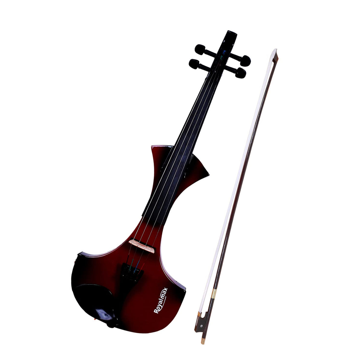 Royal Max 320 4/4 Solid Wood 4 String Electric Violin with Ebony fitting