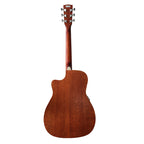 Cort AF500MCE Mahogany Cutaway Semi-Acoustic Guitar - Open Pore Mahogany