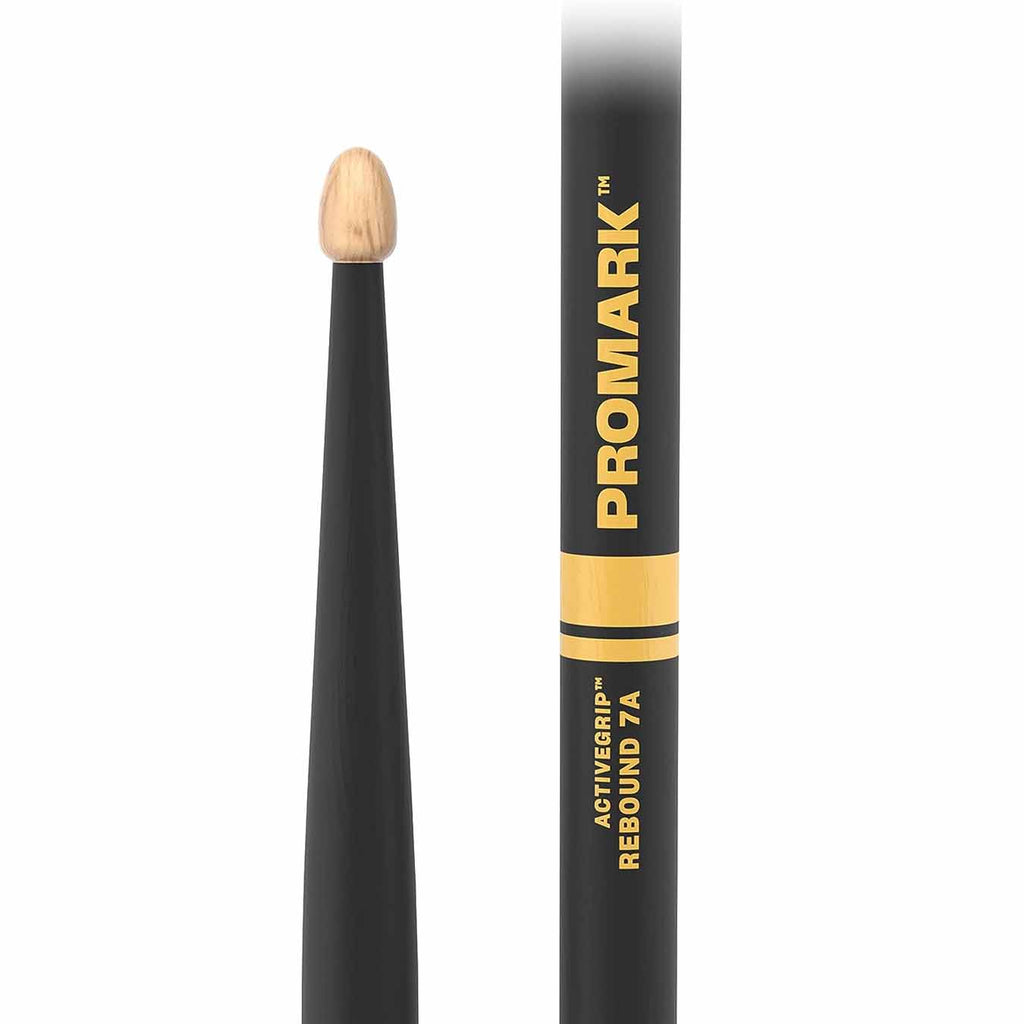 Promark ActiveGrip Drum Sticks R7AAG7A- Rebound 7A Drumsticks pair