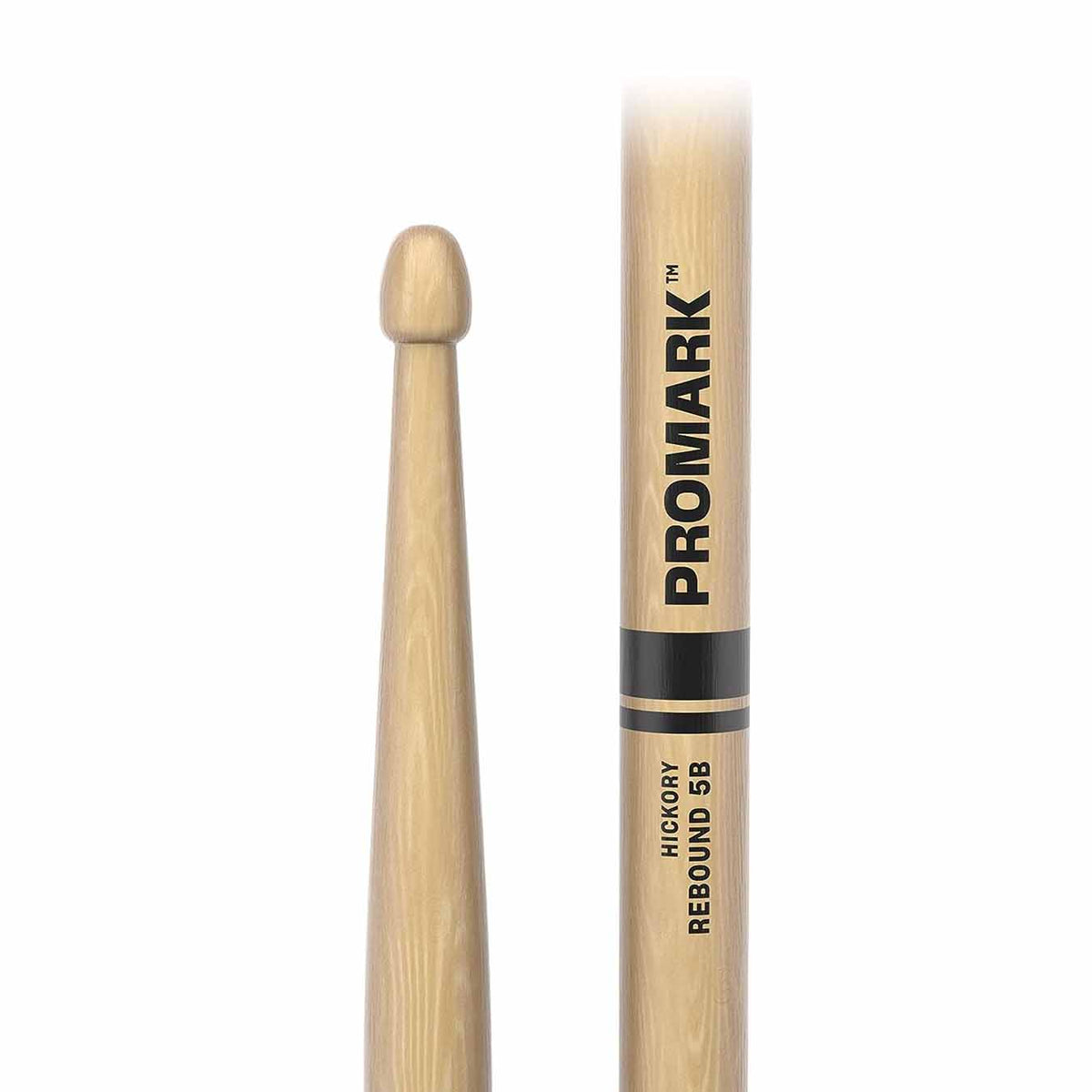 Promark Drum Sticks REBOUND 5B Lacquered Hickory RBH595AW pair