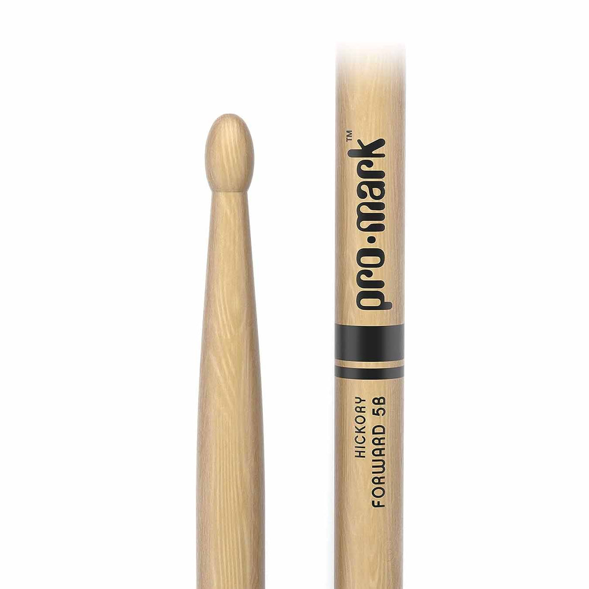Promark Drum Sticks FORWARD 5B Lacquered Hickory TX5BW Pair