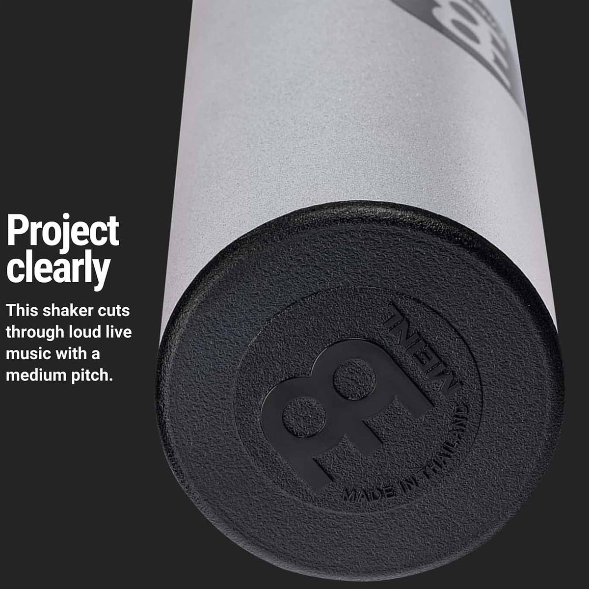 Meinl Percussion SH9-L-S Round Aluminum Shaker, Large
