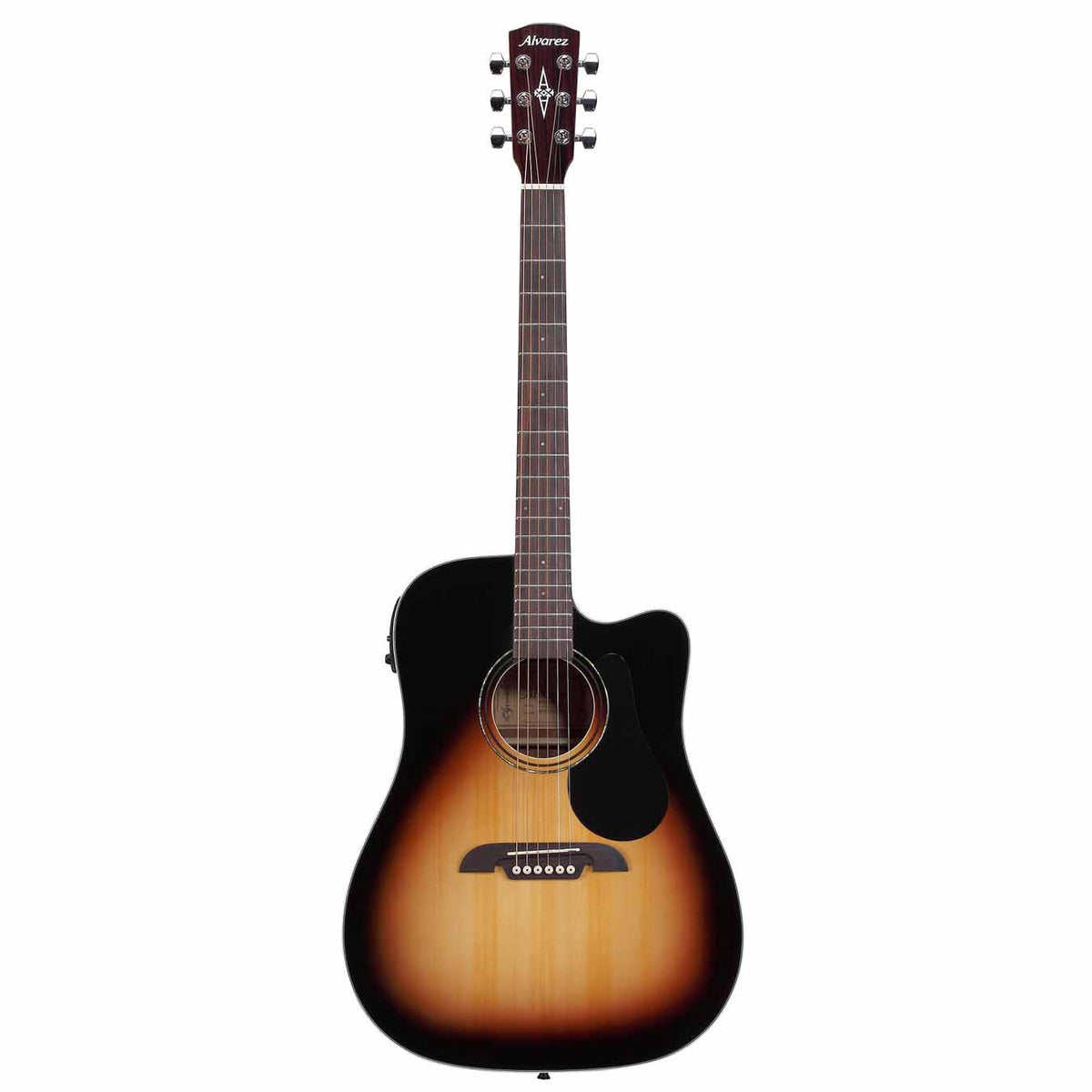Alvarez RD26CE Regent Series Cutaway Acoustic Guitar with Deluxe Gig Bag Sun Burst