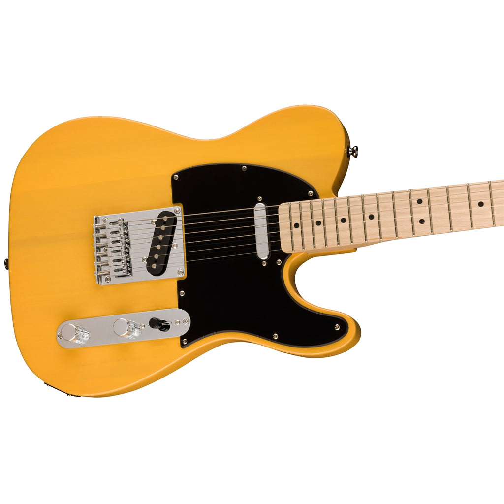 Fender SQUIER SONIC™ TELECASTER® Electric Guitar - Butterscotch Blonde (0373453550) with gig bag