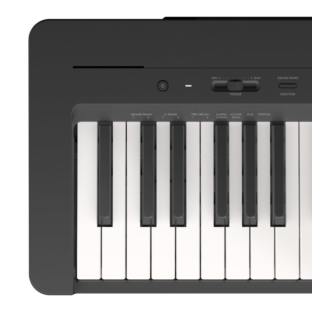 Yamaha P-145 88-Key Weighted Action Portable Digital Piano with Power Supply (Adaptor Included)