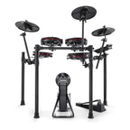 Alesis NITRO MAX KIT Eight Piece Electronic Drum Kit with Mesh Heads and Bluetooth