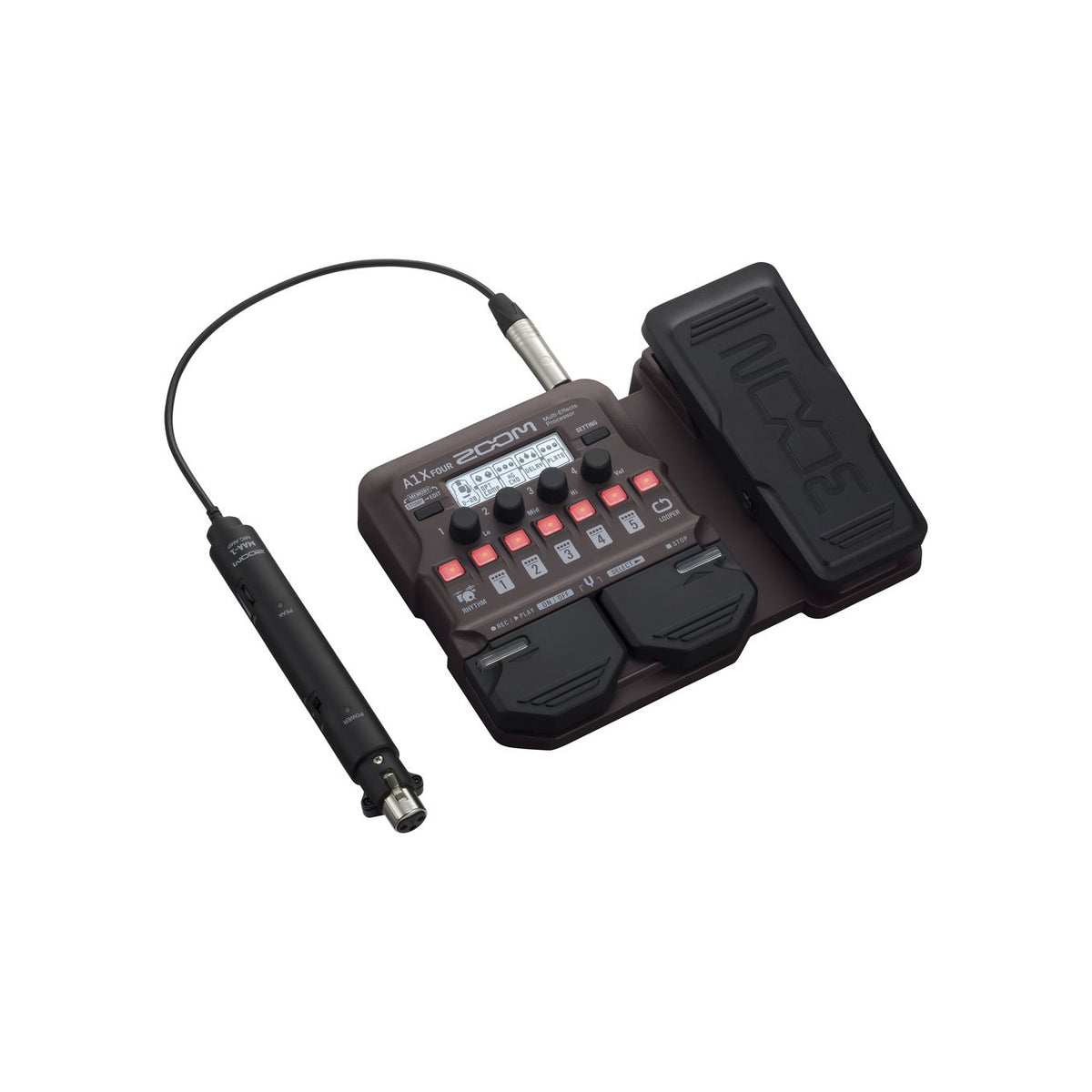 Zoom A1X Four Multi Effects Processor For Acoustic Guitar/Saxophone/Trumpet/Violin/Harmonica/Acoustic Bass