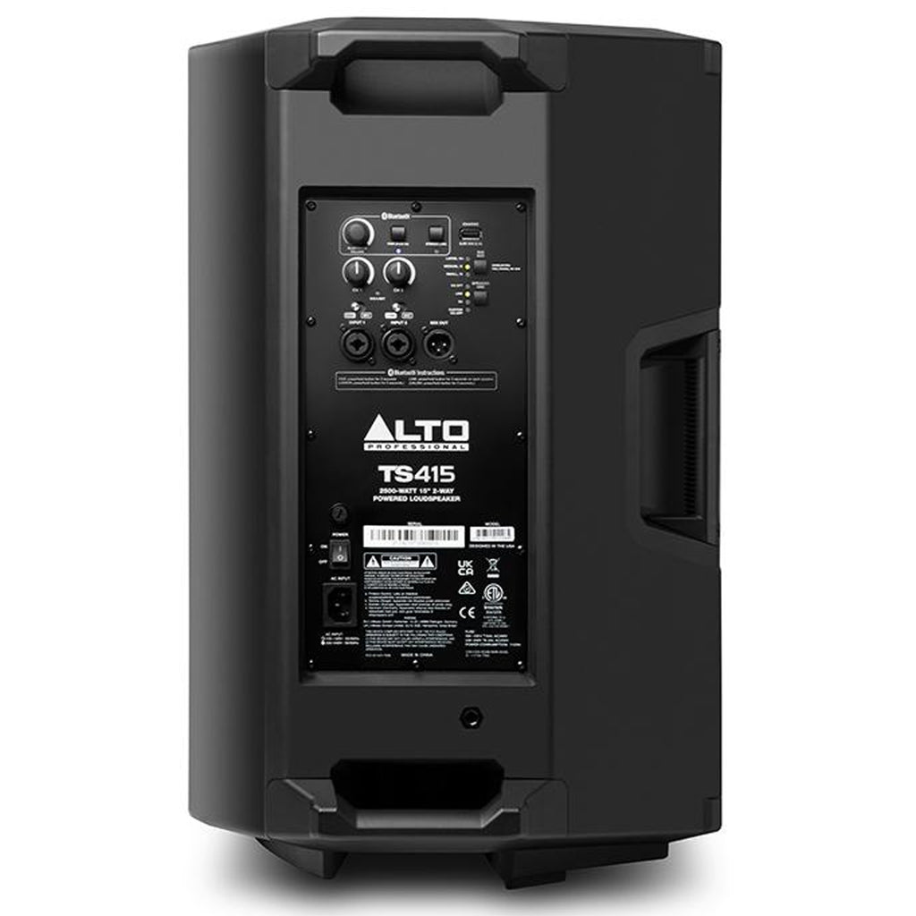 Alto Professional TS415 2500-WATT 15-INCH 2-WAY POWERED LOUDSPEAKER WITH BLUETOOTH®/DSP & APP CONTROL