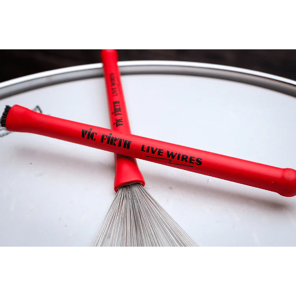 VIC FIRTH LW LIVE WIRES BRUSHES - PAIR