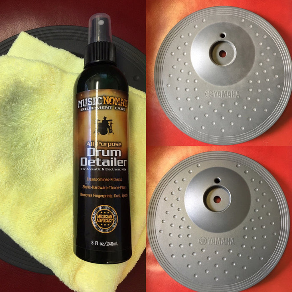 Music Nomad MN110 Drum Detailer - For Acoustic & Electronic Kits - 240ml
