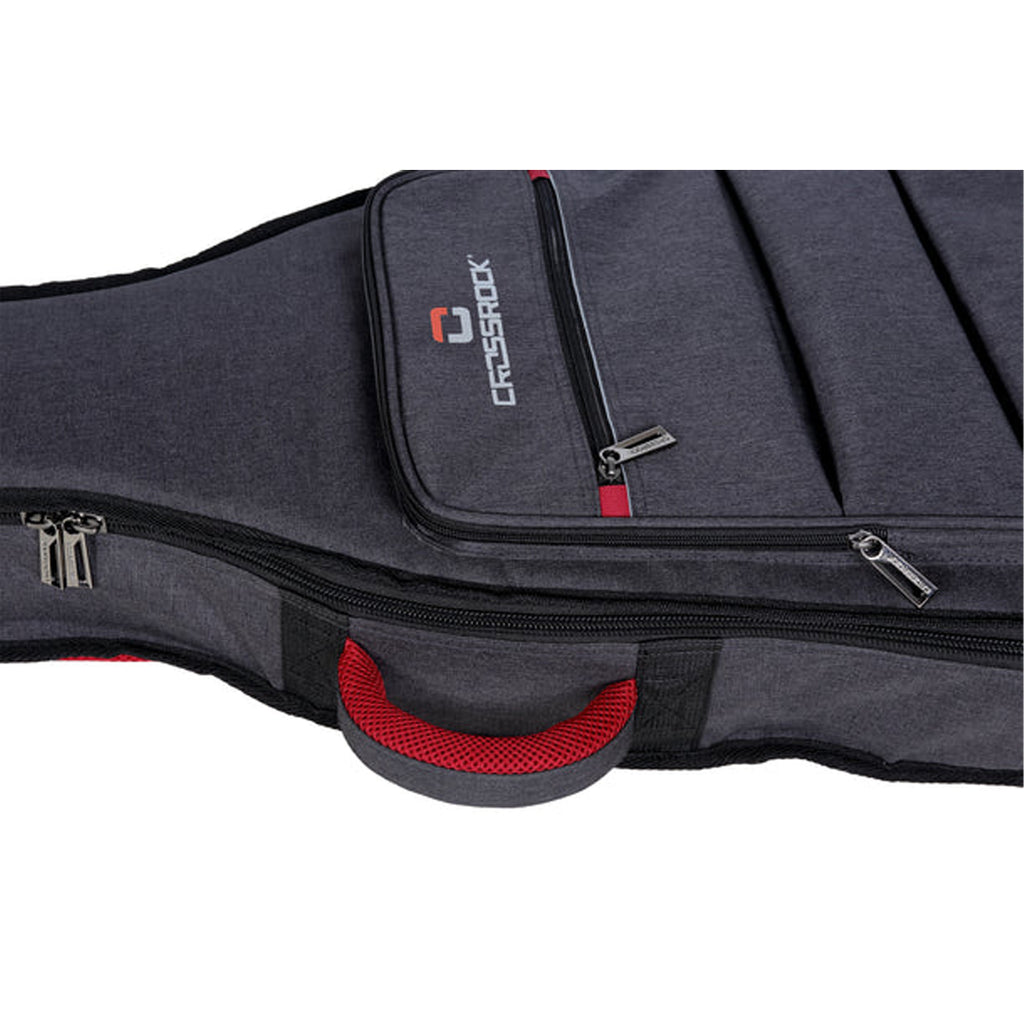 Crossrock CRSG107 DDG Metro Standard Series Gig Bag For Guitars and Fretted