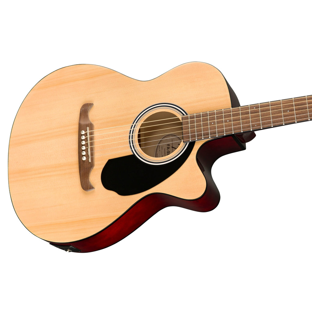 Fender FA135CE Concert Electro-Acoustic Guitar - Natural