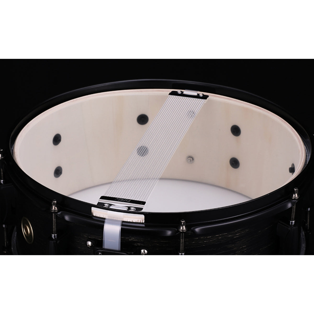 Tama WP148BK-BOW Woodwork Series - Snare Drum - 8 x 14 - Black Oak Wood