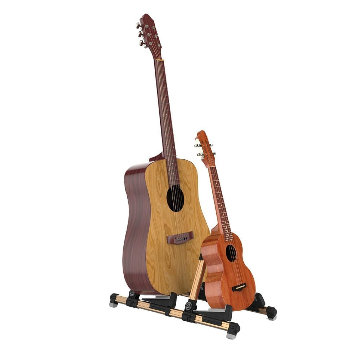 Galux GS201SL 2 in 1 Guitar Holder Stand - Gold