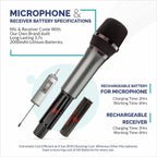 DIGIMORE D-340 Dynamic Handheld Single Wireless Microphone Set