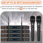 DIGIMORE D335 Dual Wireless Dynamic Handheld Microphone System