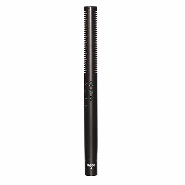 RODE NTG4+ Directional Shotgun Condenser Microphone with Inbuilt Battery