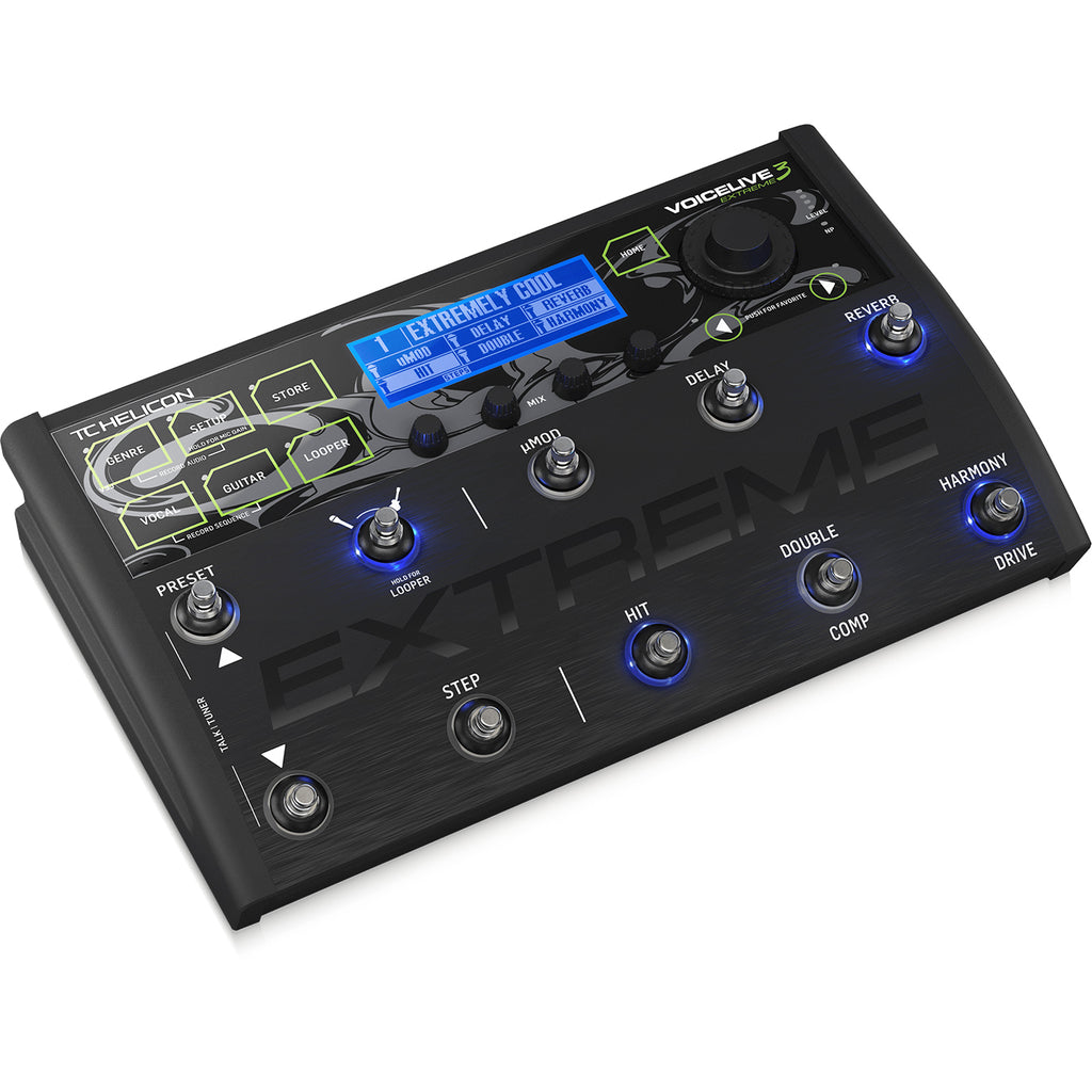 TC HELICON VOICELIVE 3 EXTREME VOCAL EFFECTS PROCESSOR