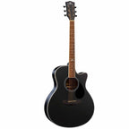Kepma A1CE TRANS - Semi acoustic Guitar- Black Matt