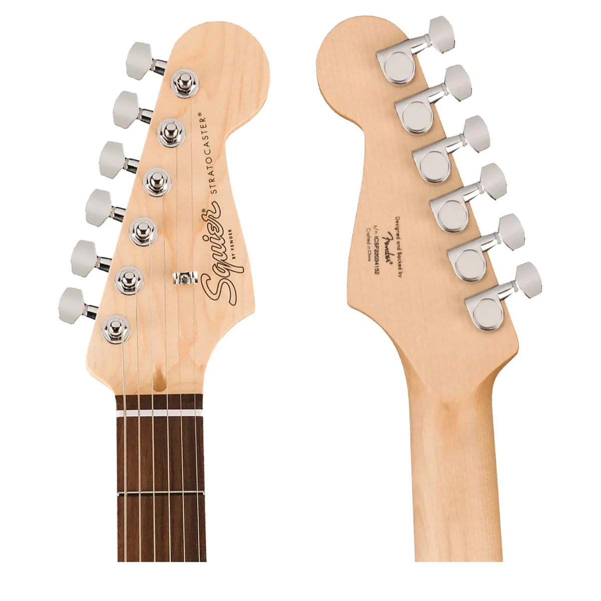 Fender Squier Debut Stratocaster Electric Guitar LRL WPG - 2 Tone Sunburst