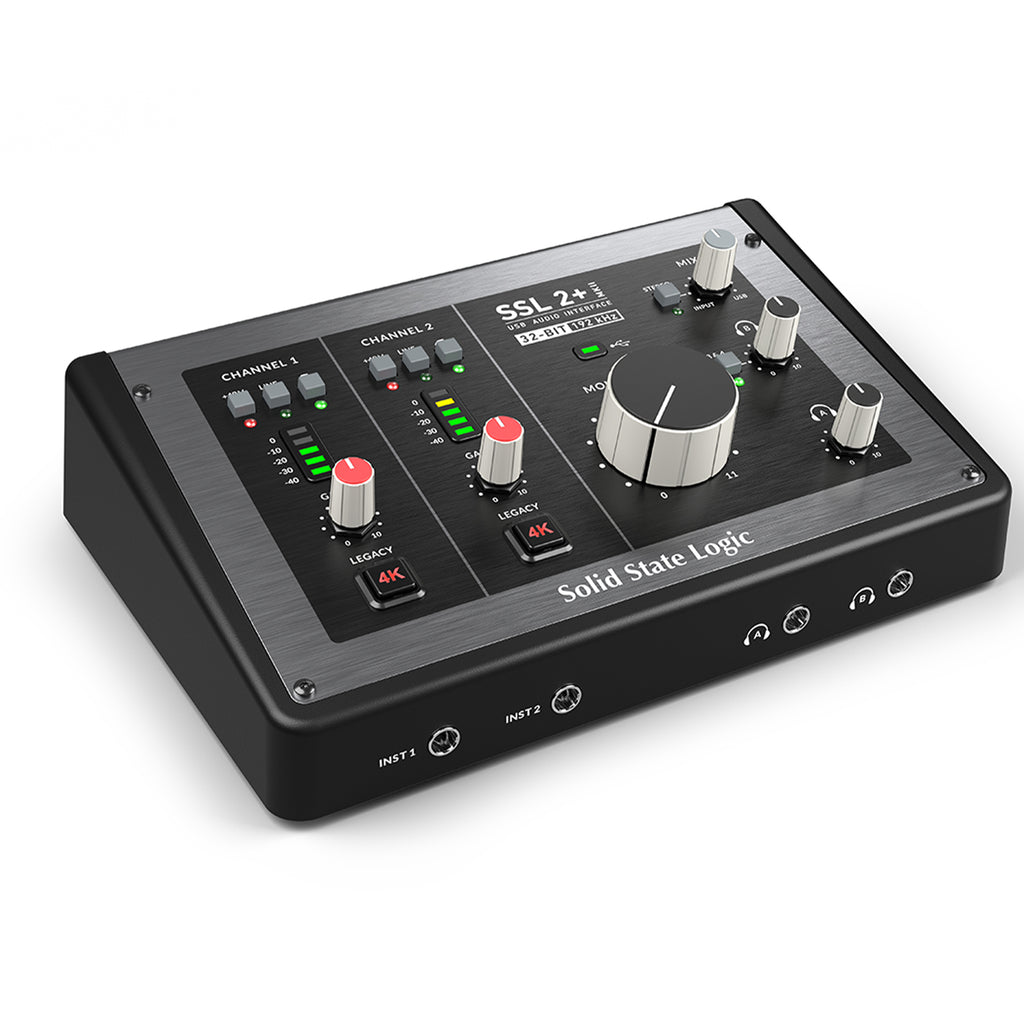 Solid State Logic SSL 2+ MKII 2 x 4 USB Audio Interface