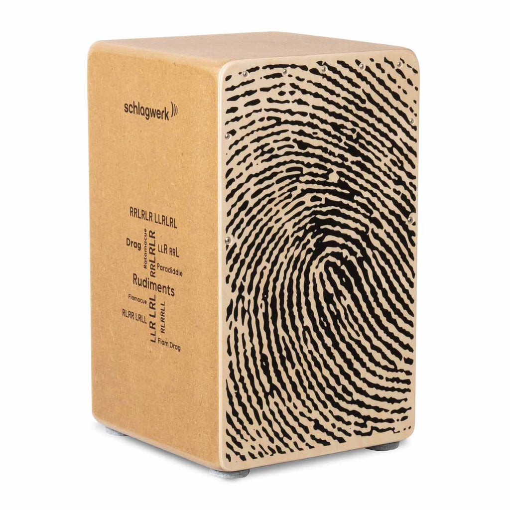 Schlagwerk CP82 Rudiments Cajon Fingerprint Large