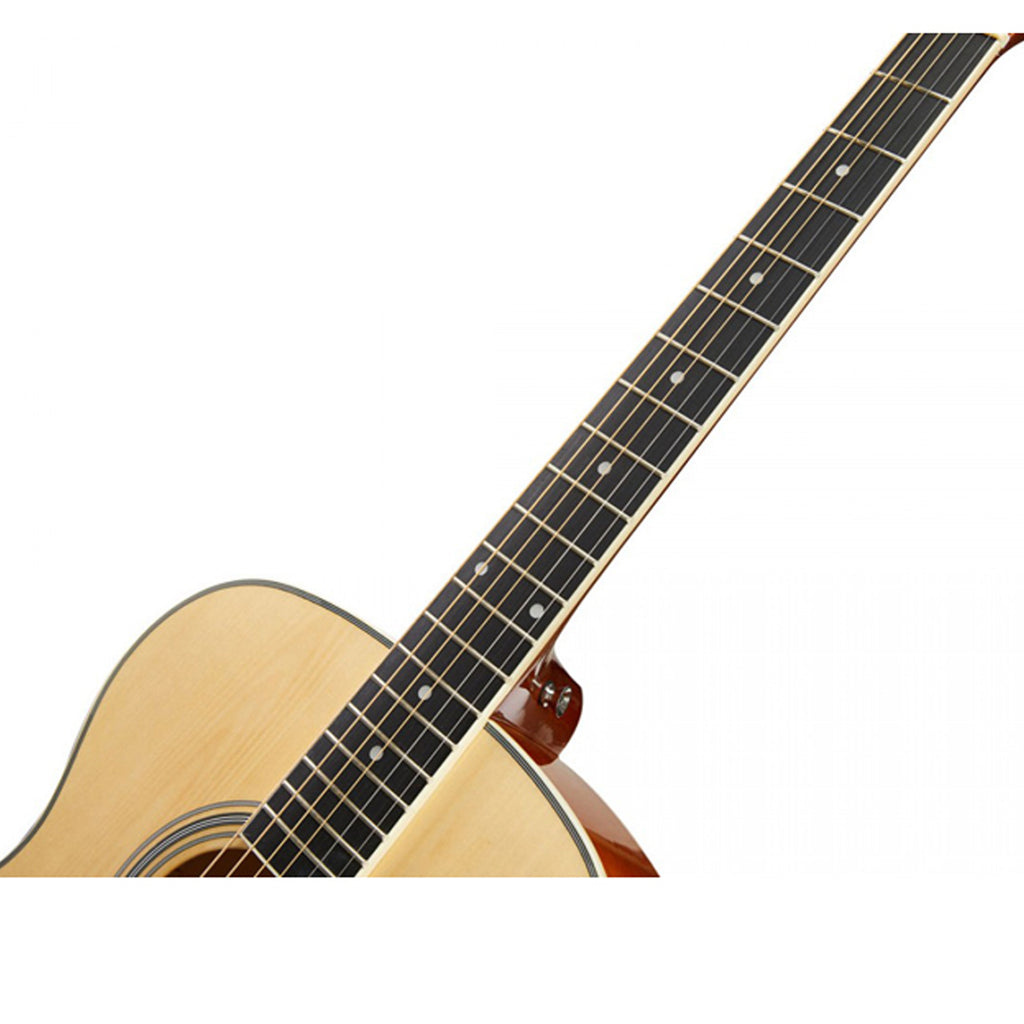 SX SO104K Auditorium Shape Acoustic Guitar Kit- Natural