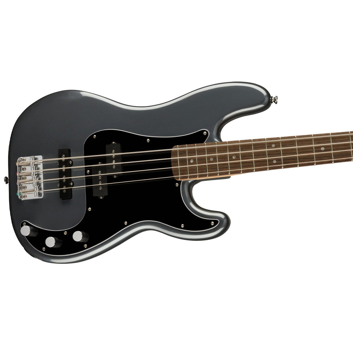 Fender Squier Affinity Precision Bass PJ Laurel Charcoal Frost Metallic (378551569)
