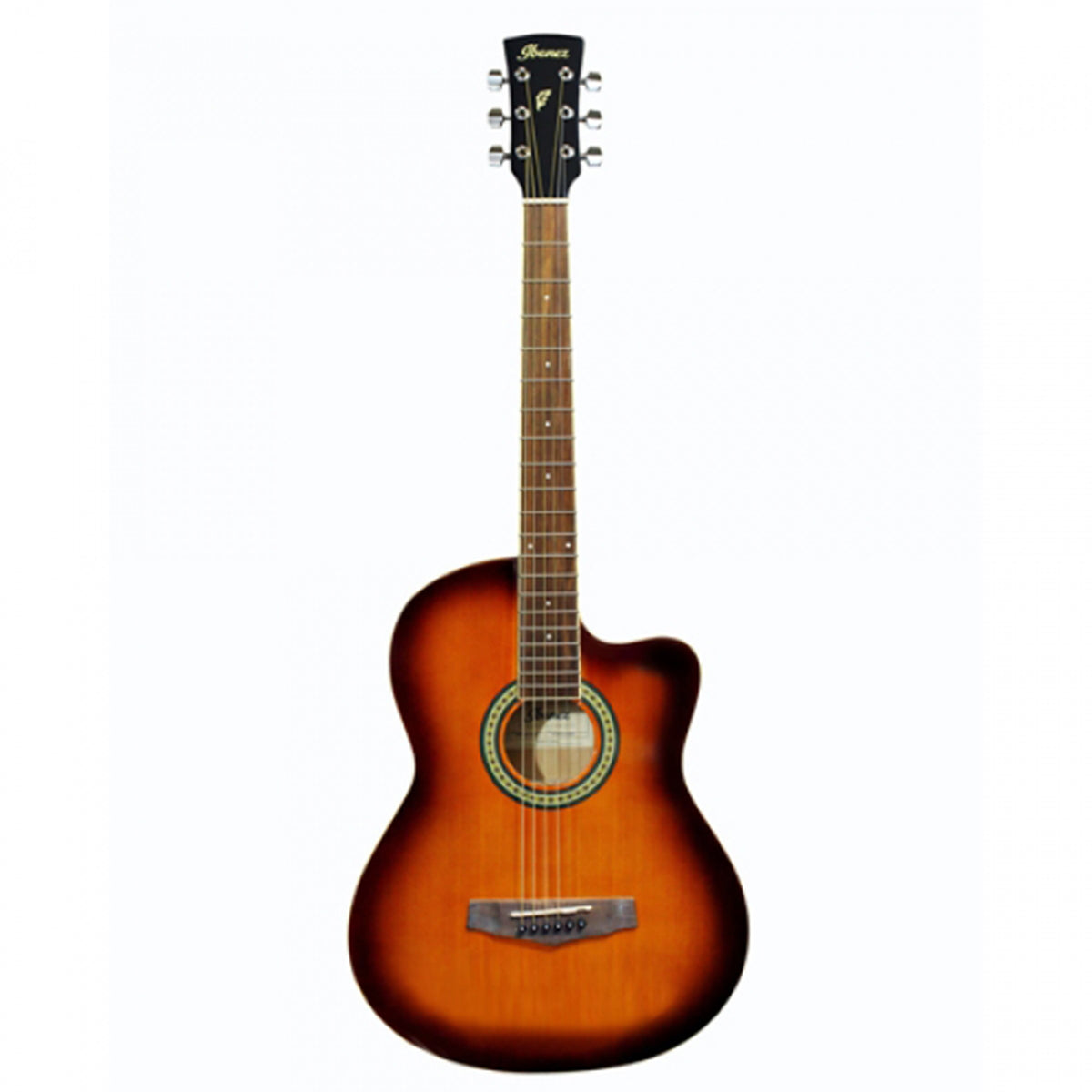 Ibanez MD39C OBS Cutaway Acoustic Guitar - Open Pore Brown Sunburst