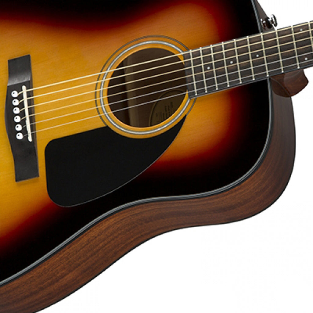 Fender CD-60 Dread V3 DS Walnut Fretboard Acoustic Guitar With Bag Sunburst 0970110532