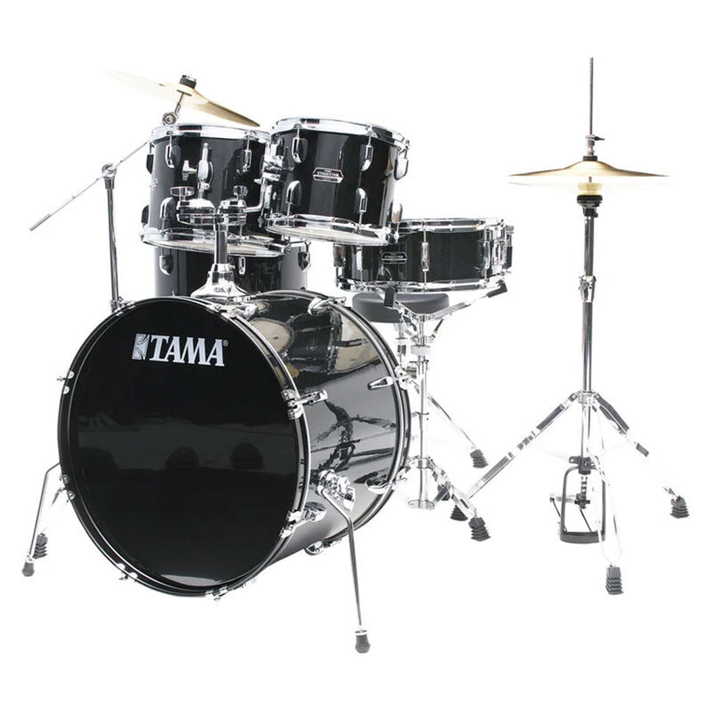 Tama Stagestar ST52H5C SCP 5-Piece Acoustic Drum Kit - Black Night Sparkle