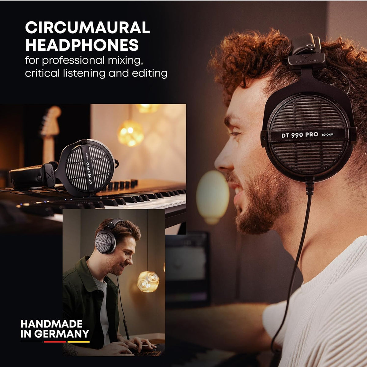 Beyerdynamic DT 990 Pro 80ohm Studio Headphones