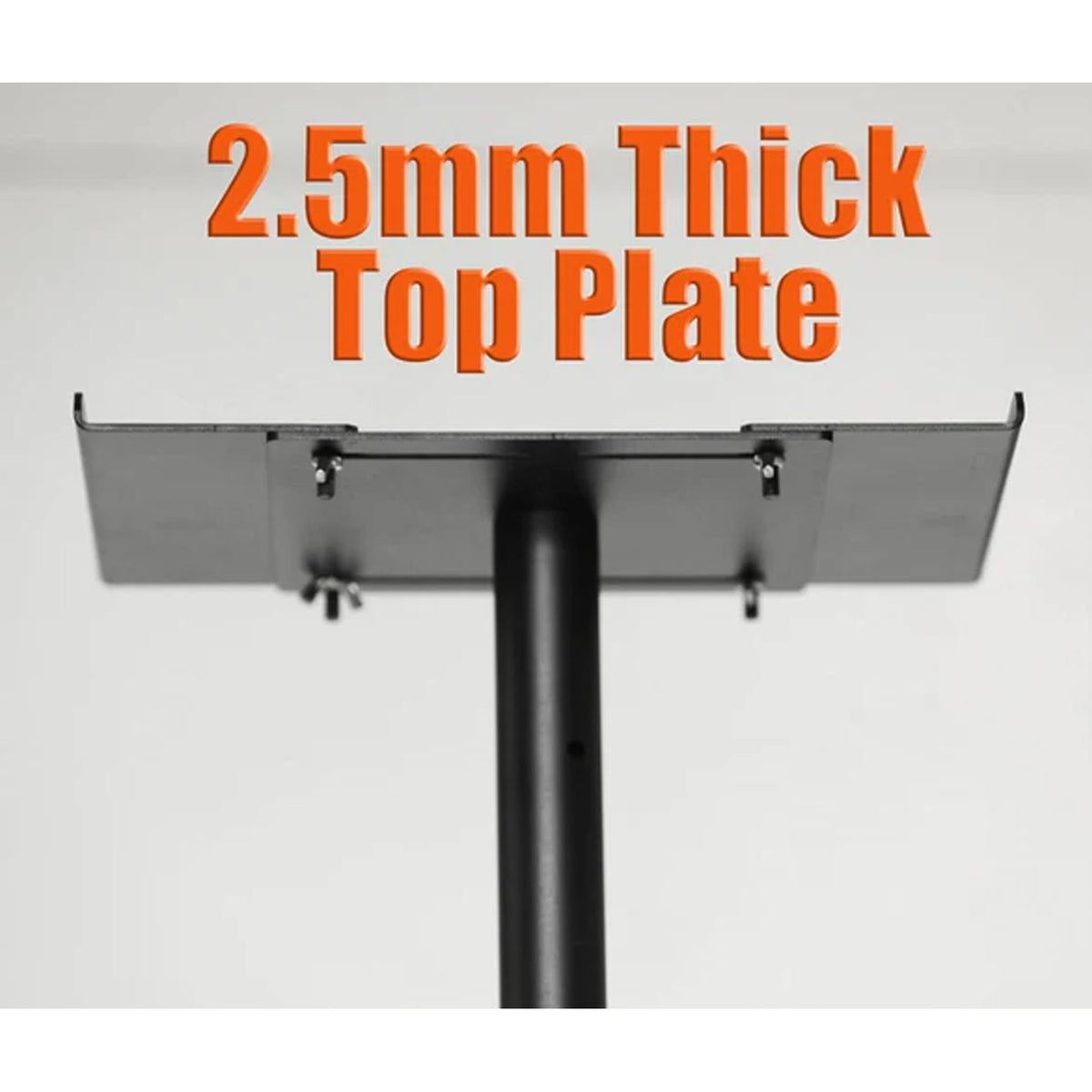 Softline Pro SP 802 HV Heavy Duty Studio Monitor Stand with Wide Variable Top Plate Square Base (Set of 2)