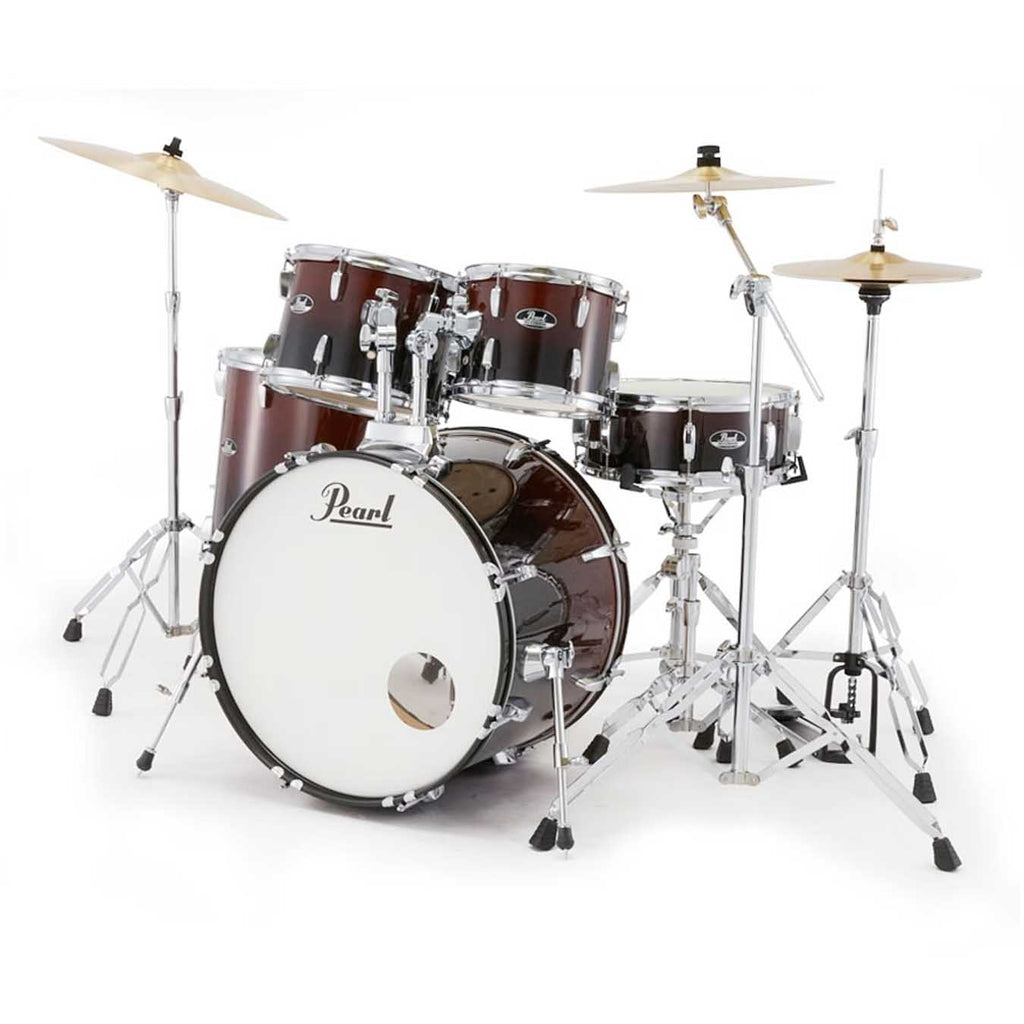 Pearl Roadshow RS525SC 5 Pcs Acoustic Drum Set-Garnet Fade