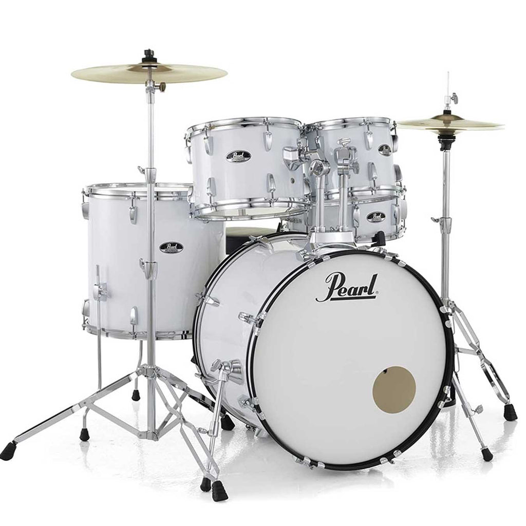 Pearl Roadshow RS525SC 5 Pcs Acoustic Drum Set-White