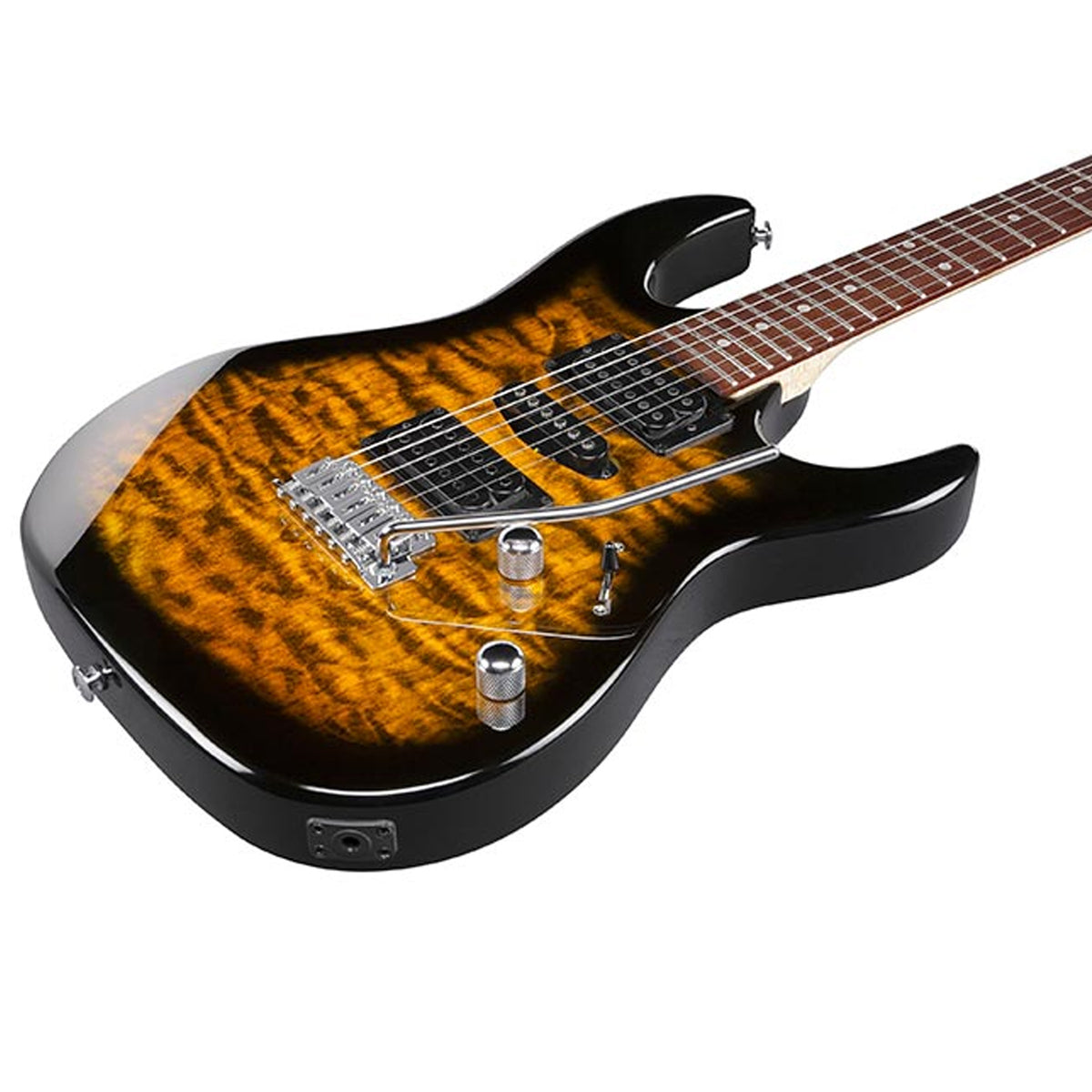 Ibanez GRX70QA Electric Guitar- SB Sunburst