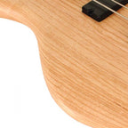 Cort Action DLX V AS 5 String Bass Guitar - Open Pore Natural