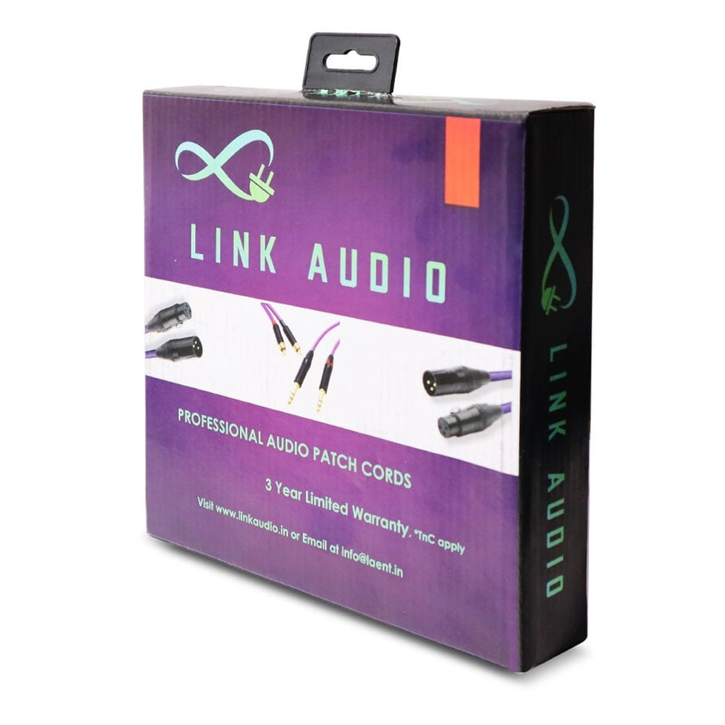 Link Audio 6.35mm Mono Jack to 6.35mm Mono Jack 10-Meter Instrument Cable