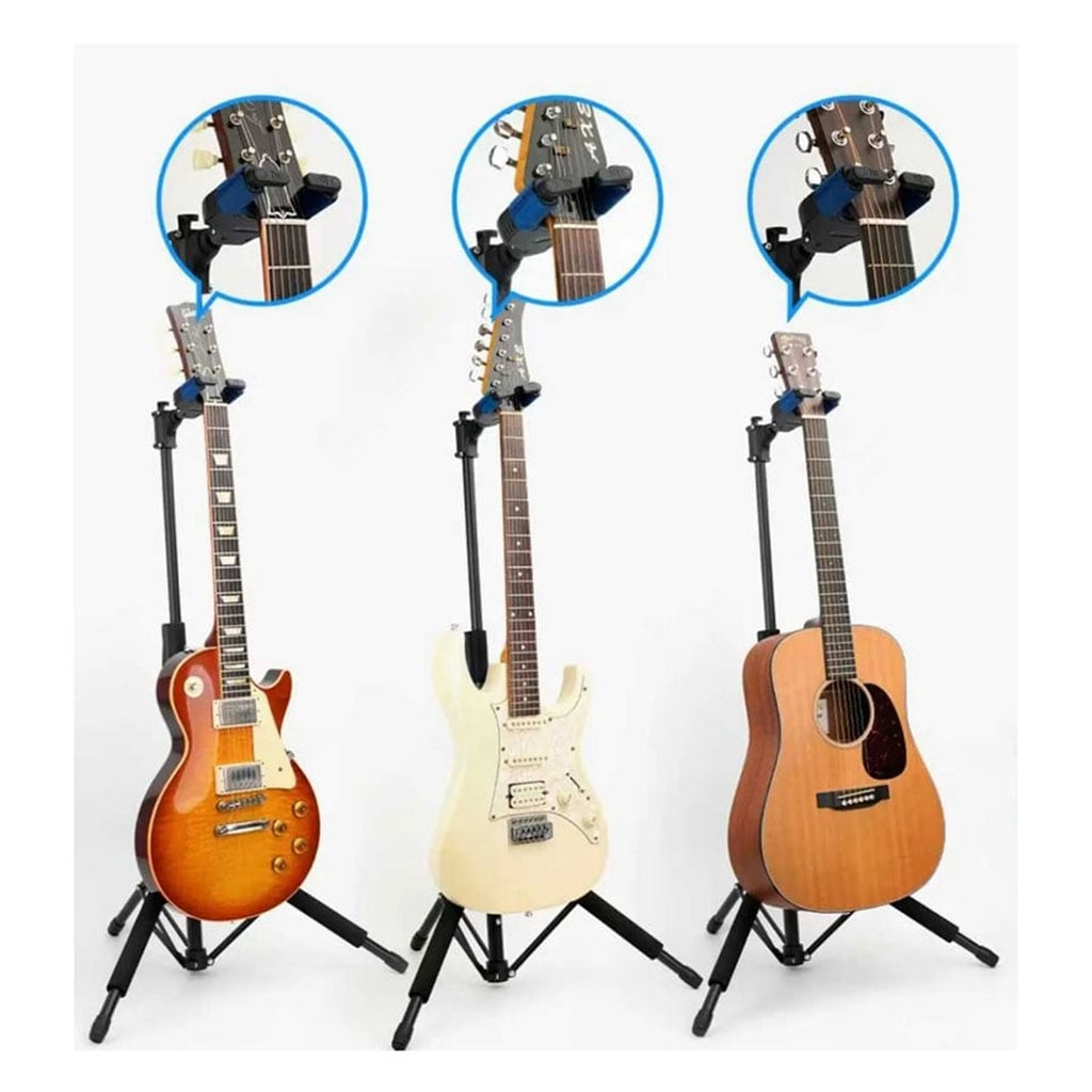 Galux GS209 Black Auto lock Guitar Floor Stand