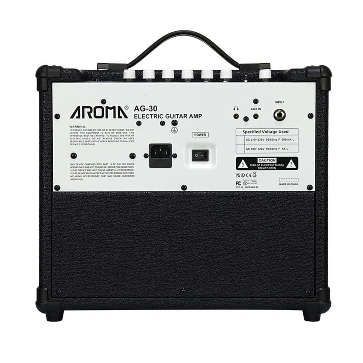 AROMA AG-30 30W Electric Guitar Amplifier with Bluetooth