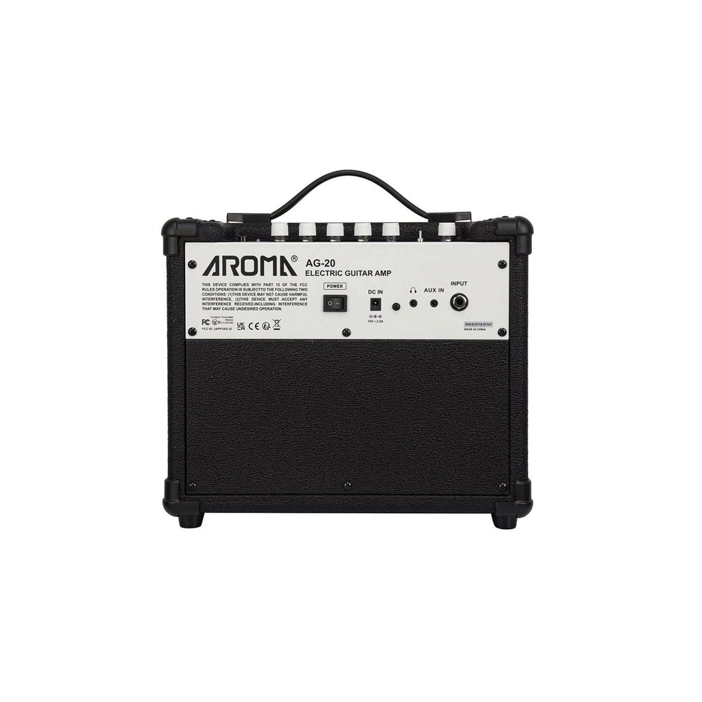 Aroma AG20 20-Watt Electric Guitar Amp With Bluetooth
