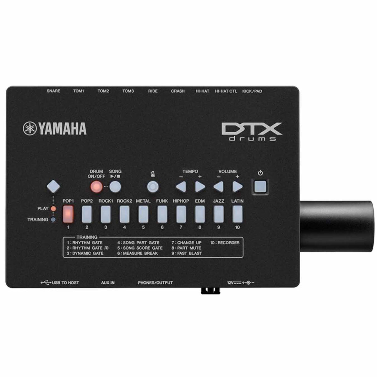 Yamaha DTX432K Electronic Drum With Pa 130B AC Power Adaptor