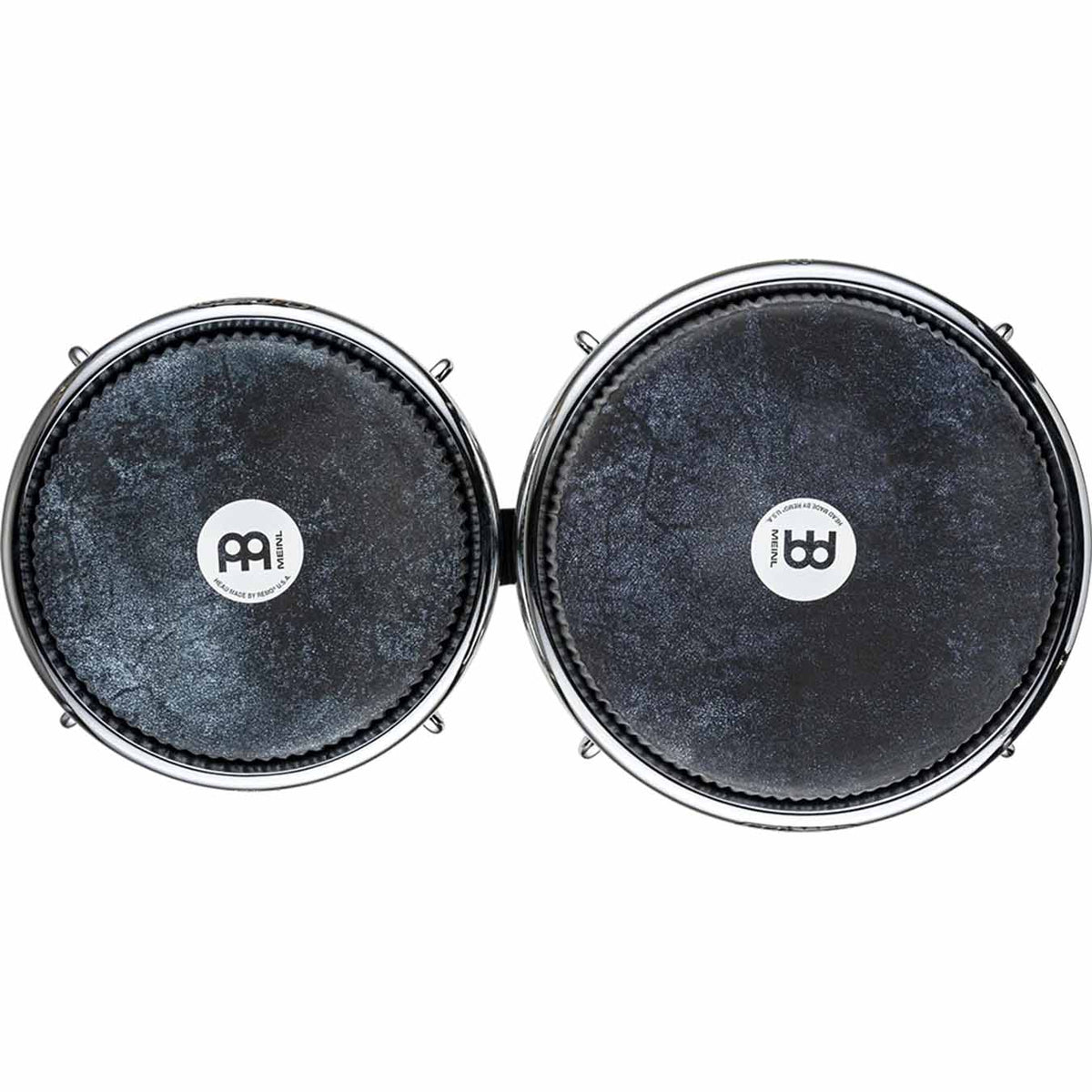 Meinl Fibercraft Series Fiberglass Bongo Fiberglass Bongo, REMO® Black Calfskin Skyndeep® Head - FFBR400BK