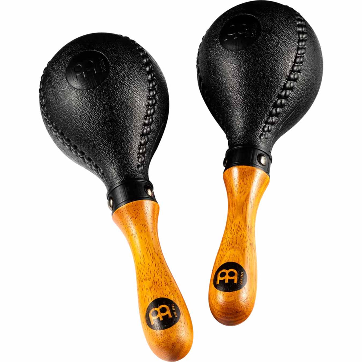 Meinl Hand Percussion Concert Maracas, Black - PM2BK