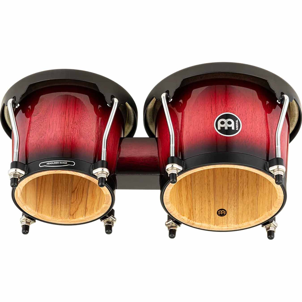 Meinl Headliner® Series Bongo Wood Bongo, Wine Red Burst - HB100WRB