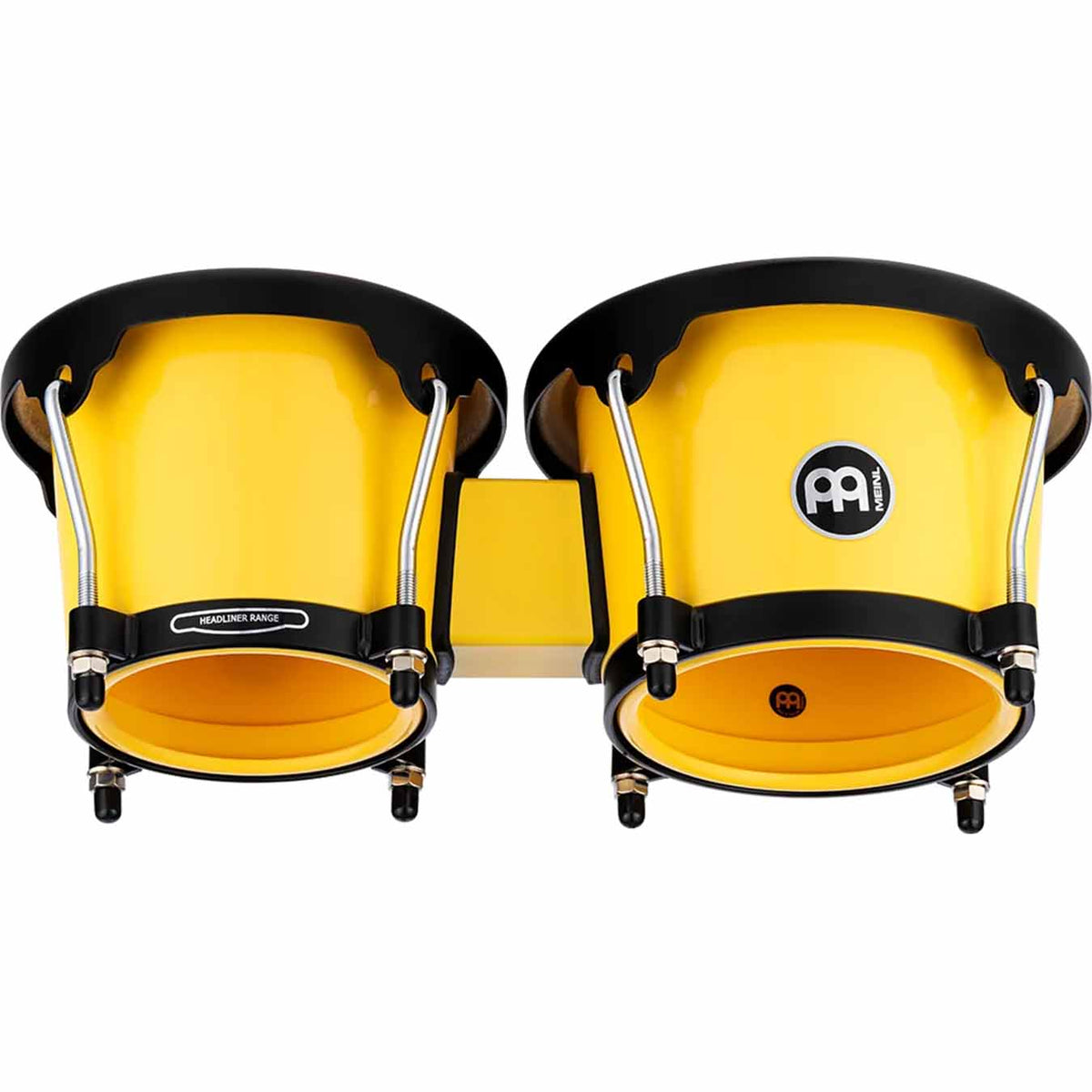 Meinl Journey Series Bongo Molded ABS Bongo, Illuminating Yellow - HB50IY